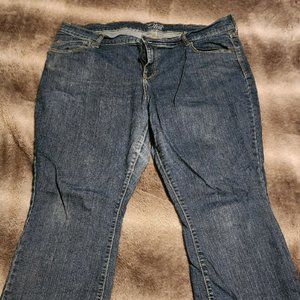 Womans Old Navy Flirt boot cut jeans size 18
